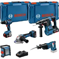Bosch Professional Set Combiné 5 Pièces