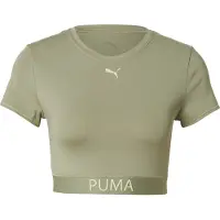 Puma T-shirt fonctionnel 'STRONG' beige / vert pastel