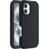 Otterbox Defender pour MagSafe (Apple iPhone 16), Coque pour téléphone portable, Noir
