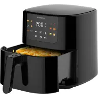 Inventum GF501HLDB - Airfryer - Friteuse à air chaud - 5 litres - 70 à 200 degrés - 1500 watts - Noir - Best Buy Juin 2025