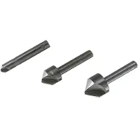 Wolfcraft Ensemble de 3 tiges rondes ,