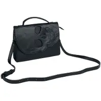 Banned Sac à main de - Tenebris - pour Femme - noir - Taille Standard