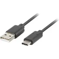 Lanberg cable usb a vers usb c m m 0.5 m