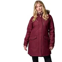 Columbia Suttle Mountain Long Jacke Rot L Damen Rot L
