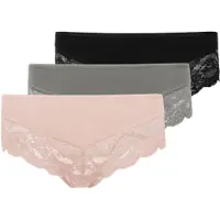 Snocks Culotte kaki / rose clair / noir