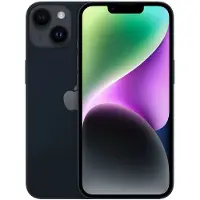 Apple iPhone 14 128 GB (128 Go, Noir, 6.10", Double SIM, 5G), Téléphone portable, Noir
