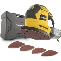 Powerplus Sander 2200w 15 Pieces Gris One Size / EU Plug 220V