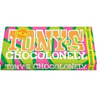 Tony's Chocolonely Barre Chocolat Au Lait Noix De Pécan Caramel 180g