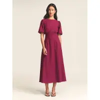 St MRLO Robe 'Kalinda' rouge