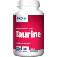 Jarrow Formulas , Taurine, 1 000 mg, 100 gélules
