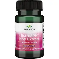 Swanson Health , Extrait de Houblon Estro8PN, Santé des Femmes, 60 Gélules Végétales