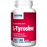 Jarrow Formulas L-Tyrosine, L-Tyrosine 500 mg, 100 gélules