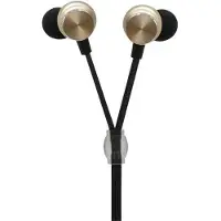 2GO 794475 In-Ear Stereo-Headset "Luxury" - gold Zipper-Style