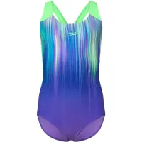 Speedo Digital Placement Swimsuit Violet 15-16 Years Fille