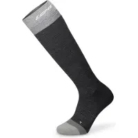 Lenz Merino Compression 1 Long Socks Noir EU 35-38