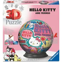 Ravensburger 3D Puzzle 72 Teile - Puzzle-Ball Hello Kitty (72 pièces)