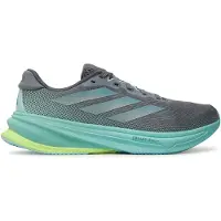 Adidas Chaussures de course neutres Supernova Rise 2 Femme Gris/Magic Grey Metallic/Flash Aqua