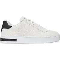 Armani Exchange Baskets basses noir / blanc
