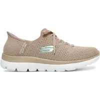 SKECHERS Baskets basses 'Slip-Ins: Summits - New Daily' beige