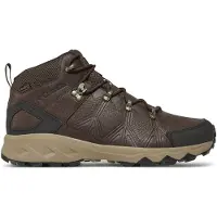 Columbia - Chaussures de trekking - Peakfreak Ii Mid Outdry Leat Cordovan Black pour Homme - Taille 10,5 US - Marron