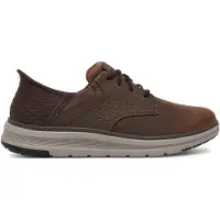 SKECHERS Slip-Ins: Orell - Yates Veterschoenen Laag - Donkerbruin - Maat 43