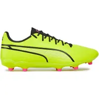 Puma Chaussure de foot 'King Pro' pomme / rose clair / noir