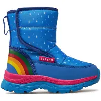 Agatha Ruiz de la Prada Bottes neige enfant APRESKI filles - Bleu - 25