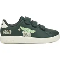Adidas Garçons, Baskets, Advantage Mandalori, Multicolore, (33)