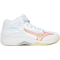 Mizuno Thunder Blade Z Mid - blanc/calypso coral/pale banana, Größe:5.5