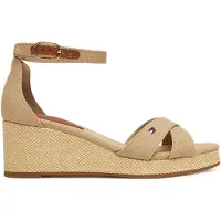 Tommy Hilfiger Fw0fw08481 Wedge Espadrilles Beige EU 38 Femme
