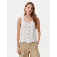 Vero Moda Chemisier 'VMBumpy' blanc