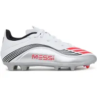 Adidas Chaussure de sport 'F50 Messi League' pourpre / noir / argent / blanc