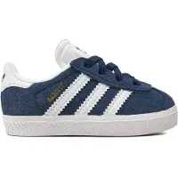 Adidas Baskets 'Gazelle' bleu marine / or / blanc