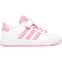 Adidas Baskets basses enfant GRAND COURT 2.0 EL C filles - Blanc - 34