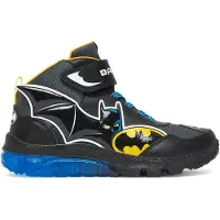 Geox Baskets montantes enfant J CIBERDRON BOY BATMAN garcons - Noir - 36