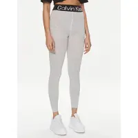 Calvin Klein Logo Leggings Gris S Femme
