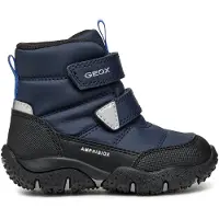 Geox Bottes de neige 'Baltic' bleu marine / noir / argent