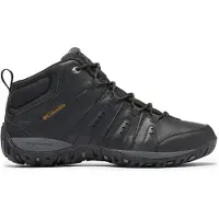 Columbia Sportswear Chaussures de Randonnée Columbia Homme Woodburn II Chukka WP Omni-Heat Black/Goldenrod-Taille 44,5