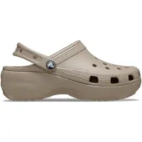 Crocs Chaussures Classic Platform en bois, marron, pointures 38-39 (femmes)