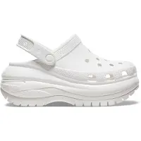 Crocs Sabots 'Classic Mega Crush' blanc cassé
