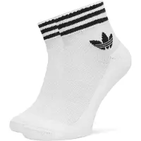Adidas Chaussettes '3-Stripes Ankle 3 Pairs' noir / blanc