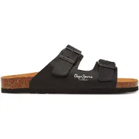 Pepe Jeans Sandales Oban Classic 2, noir, taille 37 (femme), noir, taille 37