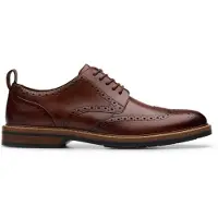 Clarks Shoes Chaussures pour hommes ALDWIN LIMIT - chaussures basses élégantes - chaussures à lacets marron