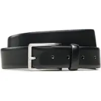 BOSS Ceinture 'Erman' noir / argent