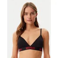 HUGO Triangle Logo Sports Bra Noir XS Femme
