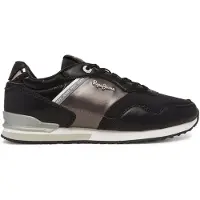 Pepe Jeans London Shine Trainers Noir EU 36 Femme