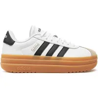 Adidas Baskets basses 'Court Bold' beige / noir / blanc