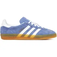 Adidas Baskets basses 'Gazelle' bleu denim / blanc