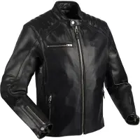 Segura Blouson en cuir de moto Formula, noir, L
