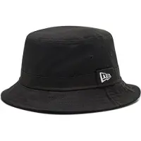 New Era Essential Bucket Hat Noir M Homme